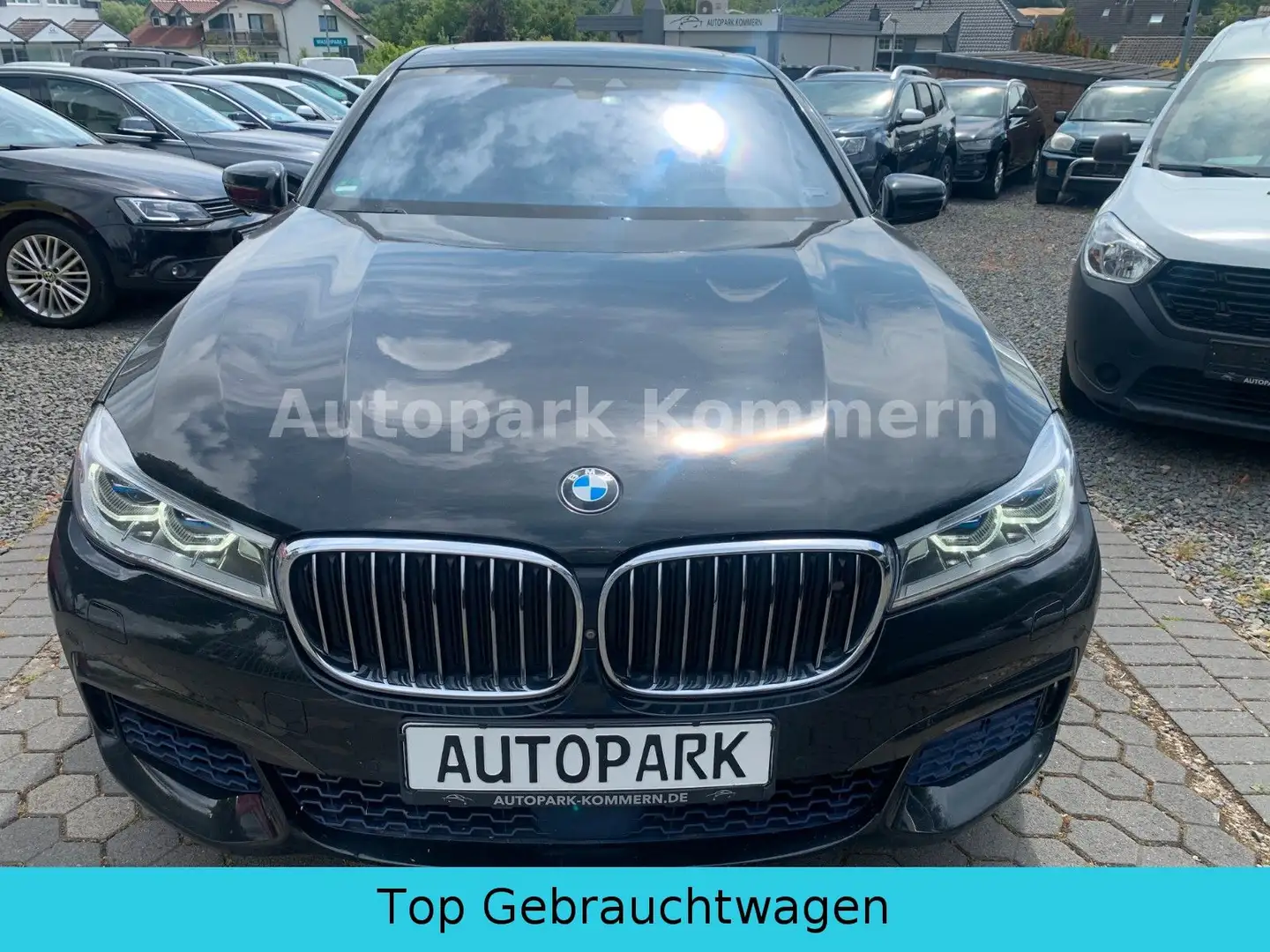 BMW 750 d xDrive*M Packet*TOP*Leder*HUD* Negro - 2