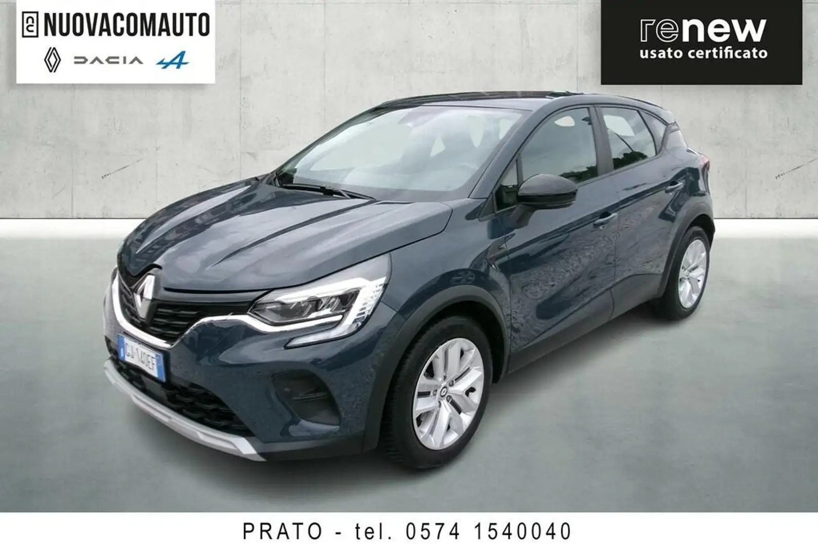 Renault Captur 1.6 hybrid Zen E-Tech 145cv auto Blu/Azzurro - 1
