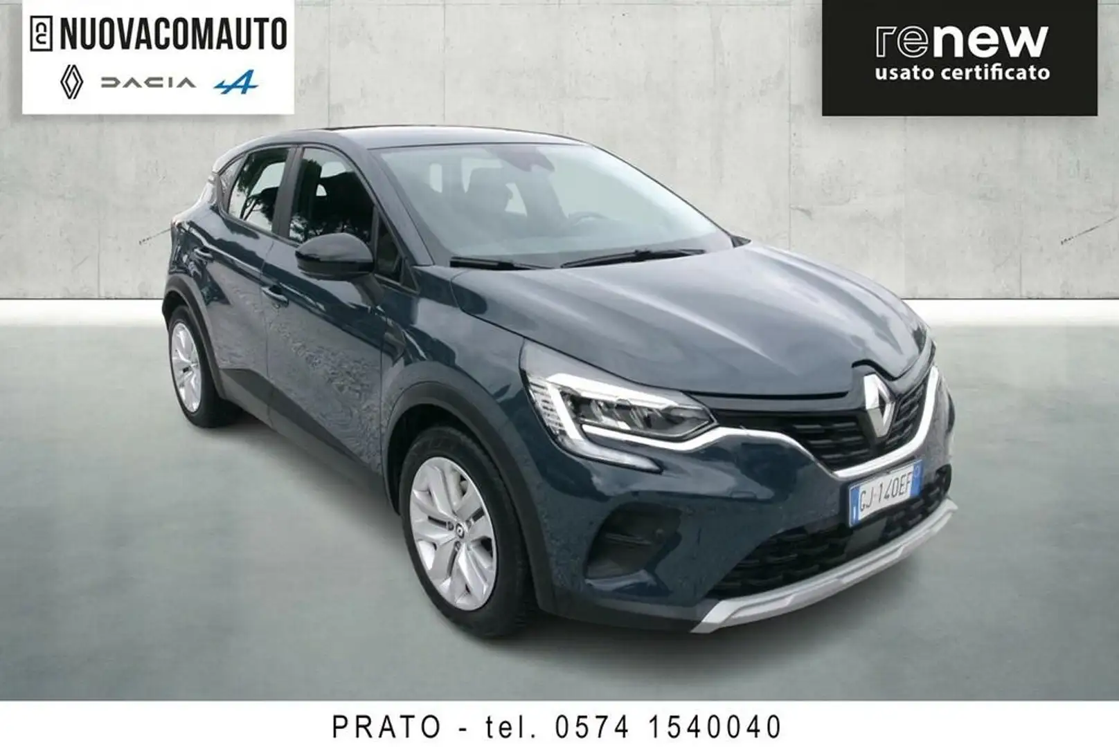 Renault Captur 1.6 hybrid Zen E-Tech 145cv auto Blu/Azzurro - 2
