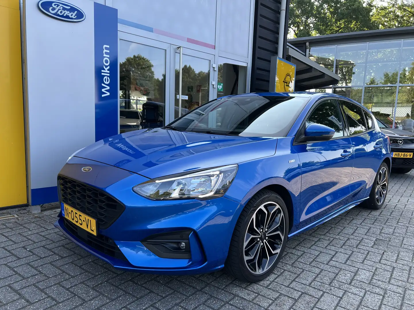 Ford Focus 1.0 125PK ST-Line STOEL-, STUUR-& VOORRUITVERWARMI Blauw - 2