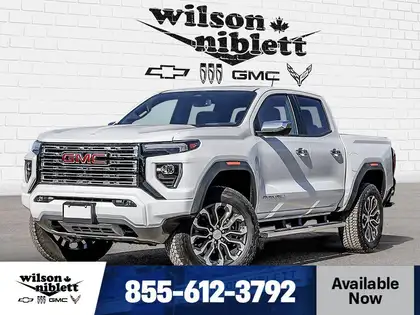 White 2026 GMC Canyon Pickup Truck Four-Wheel Drive 8-Speed Automatic
