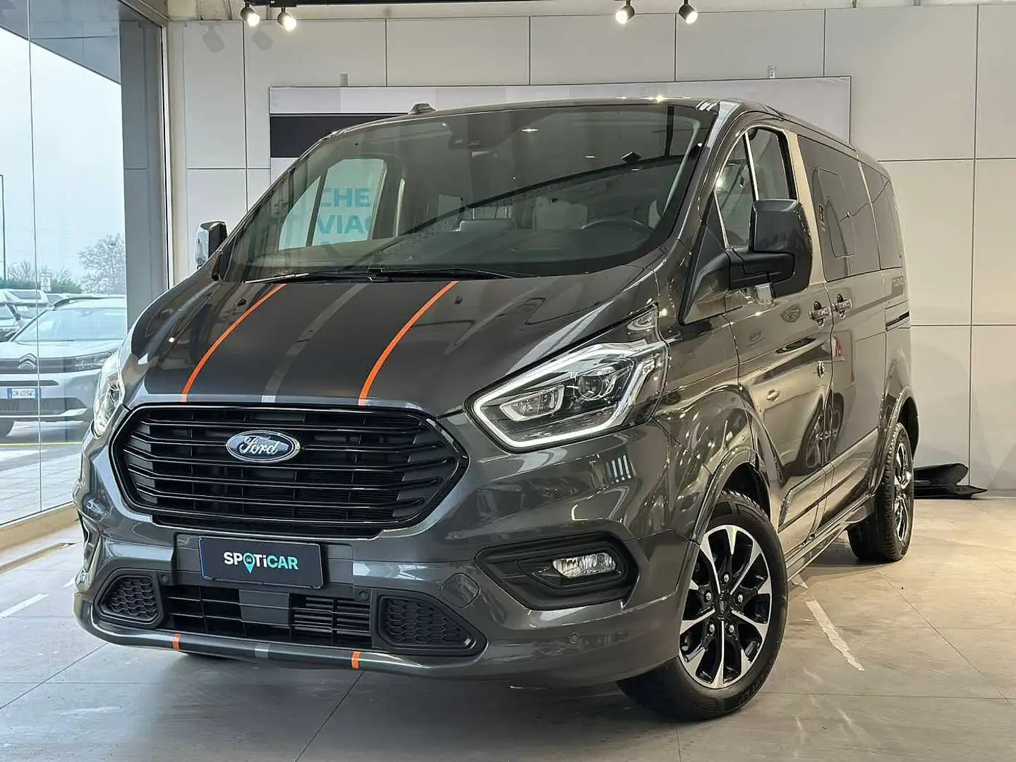 Ford Tourneo Custom SPORT DIESEL/ELETTRICO Gris - 1