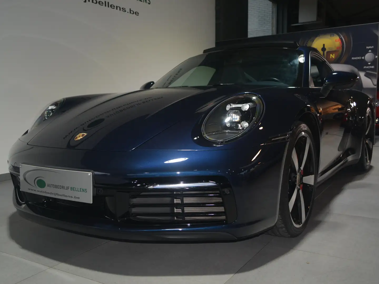 Porsche 992 911 Carrera 4S PDK/ PANO. / 360°CAM / BURMESTER Blauw - 2