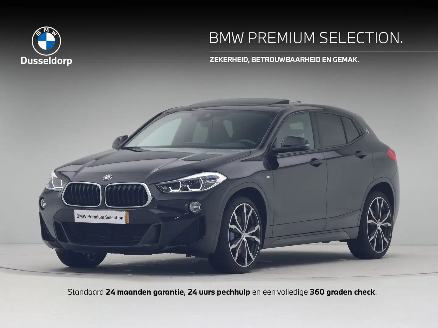BMW X2 sDrive20i High Executive M Sport Zwart - 1