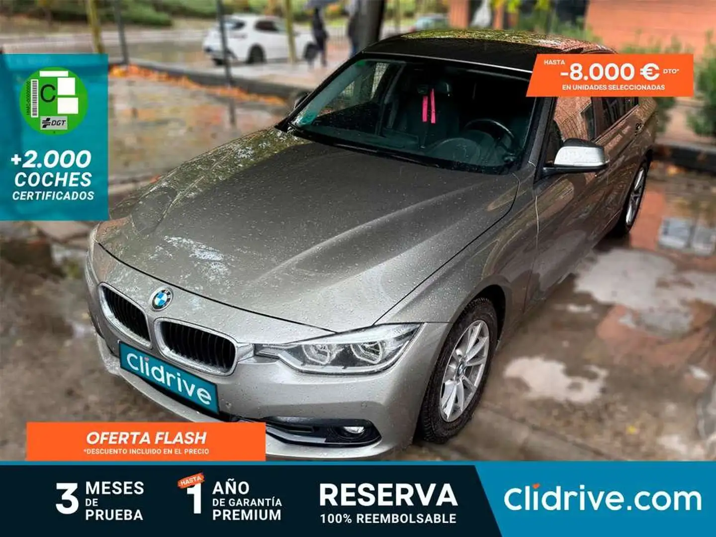 BMW 320 320dA Touring EfficientDynamics Beige - 1