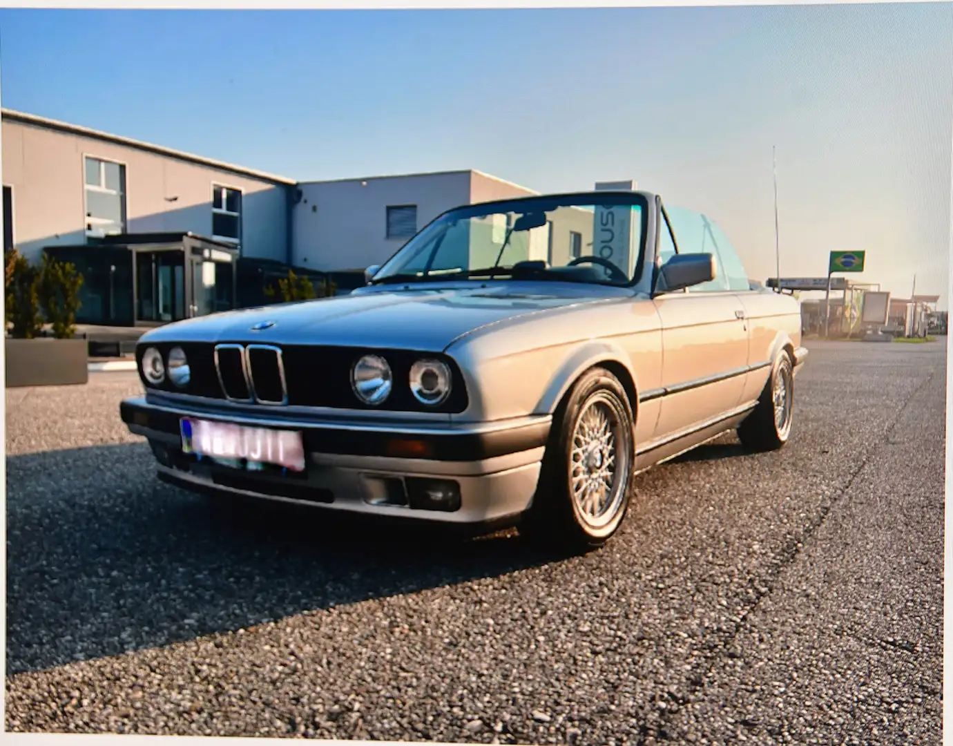 BMW 318 318i Cabrio Silber - 1