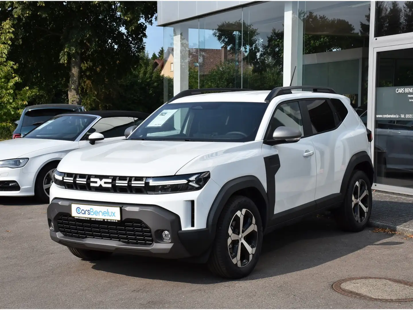 Dacia Duster 1.2 TCE Mild Hybrid Journey SG CHFF CAM LANE NEUF Blanc - 2