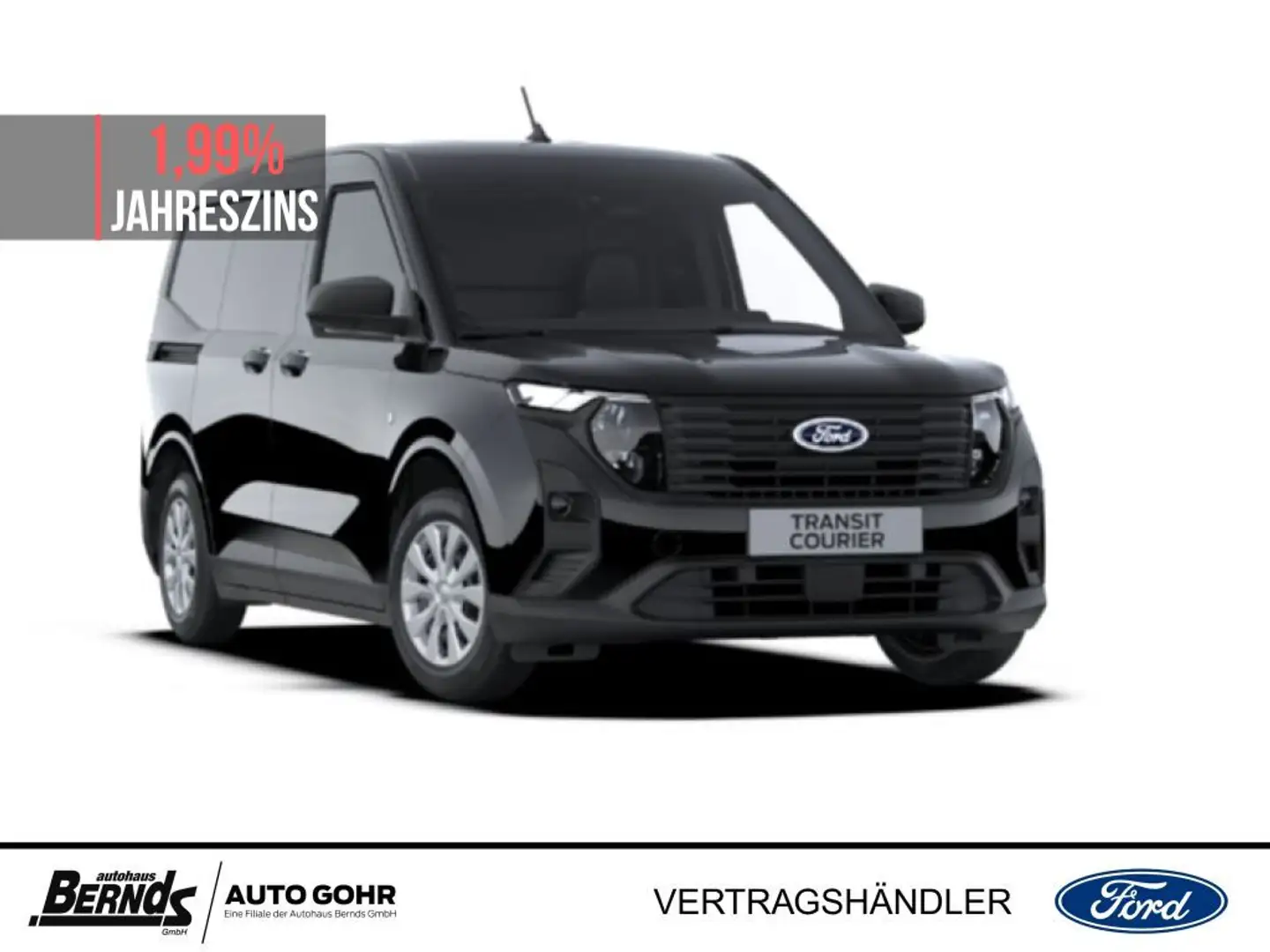 Ford Transit Courier 1,5 l EcoBlue Trend (V769) Schwarz - 1