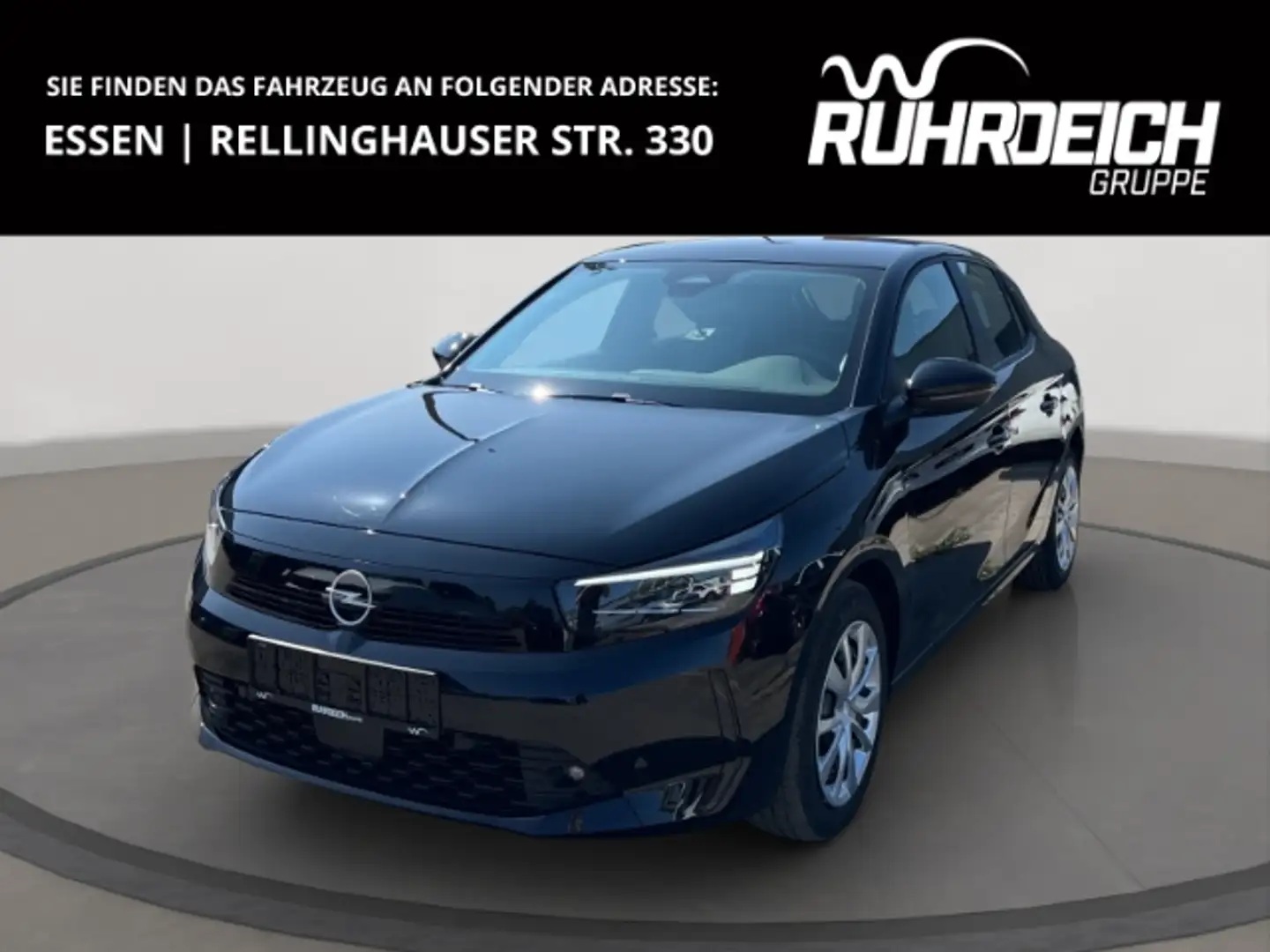 Opel Corsa F Edition 1.2 Turbo LED CarPlay DAB SHZ LHZ PDC Ap Nero - 1