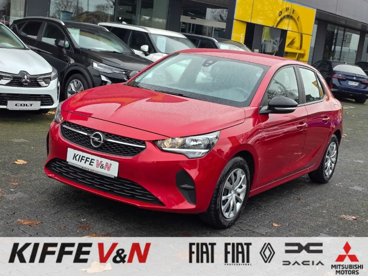 Opel Corsa 1.2 Edition PDC Sitz-Hz Lenk-HZ Klima BT Rojo - 1