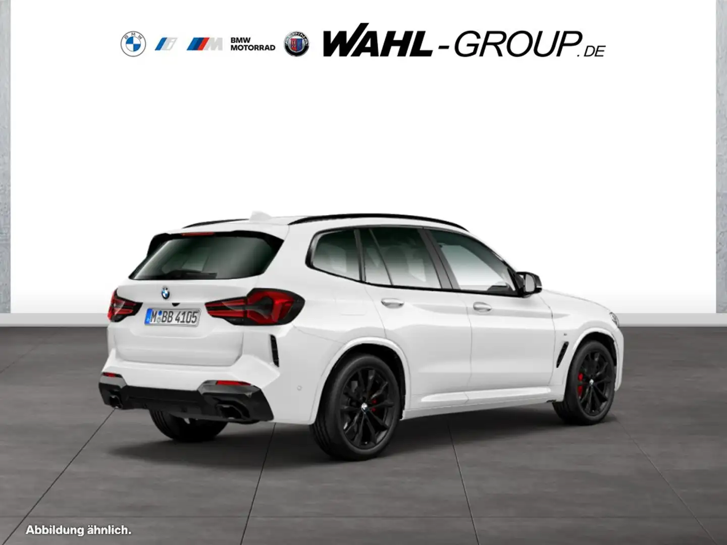 BMW X3 M 40d HEAD-UP H&K HIFI DAB LASER STANDHZG. PANO ALU Weiß - 2