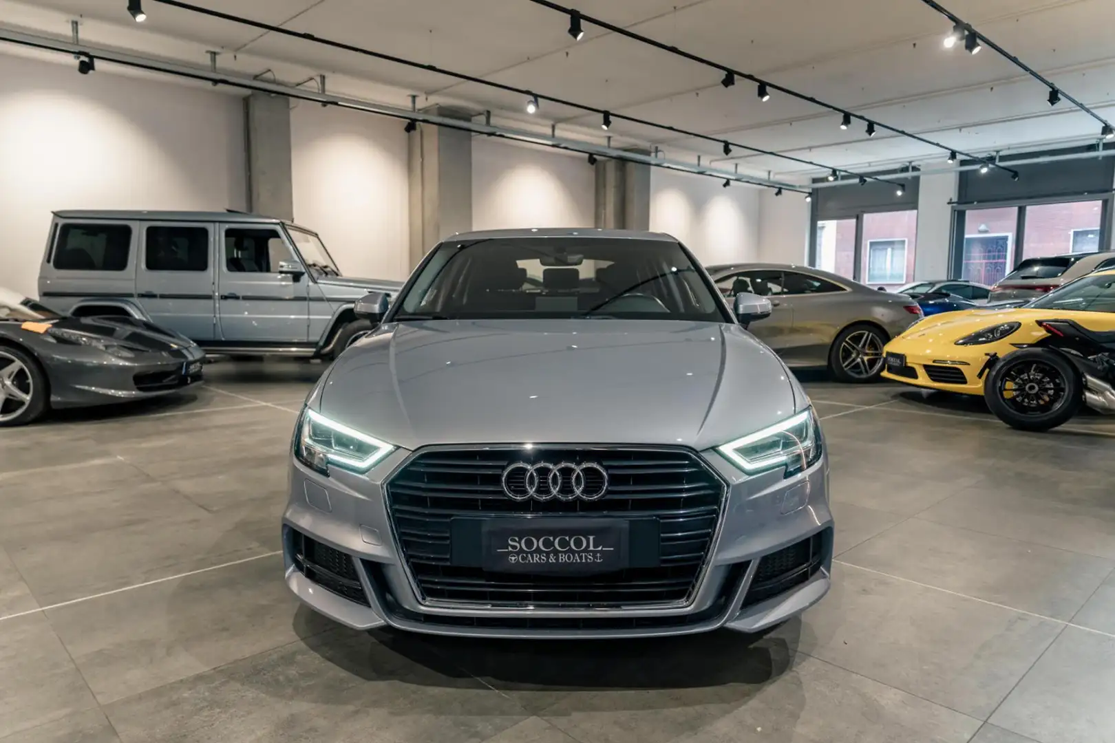 Audi A3 SPB 30 TDI S tronic Admired*S LINE*VIRTUAL COKPIT* Gris - 2