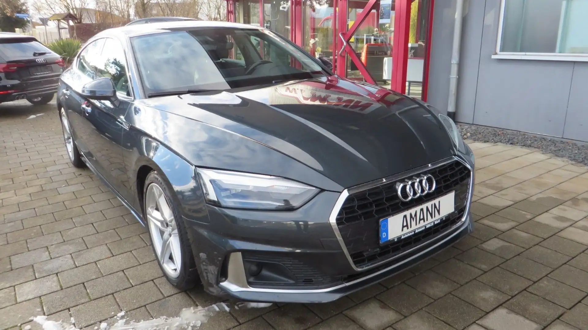 Audi A5 Sportback 35 TDI advanced +AHK Grau - 1