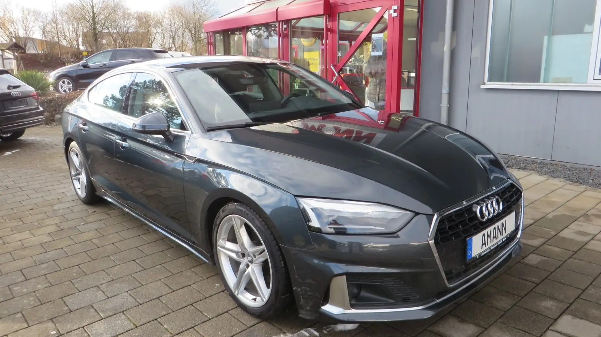 Audi A5 Sportback 35 TDI advanced +AHK Grau - 2