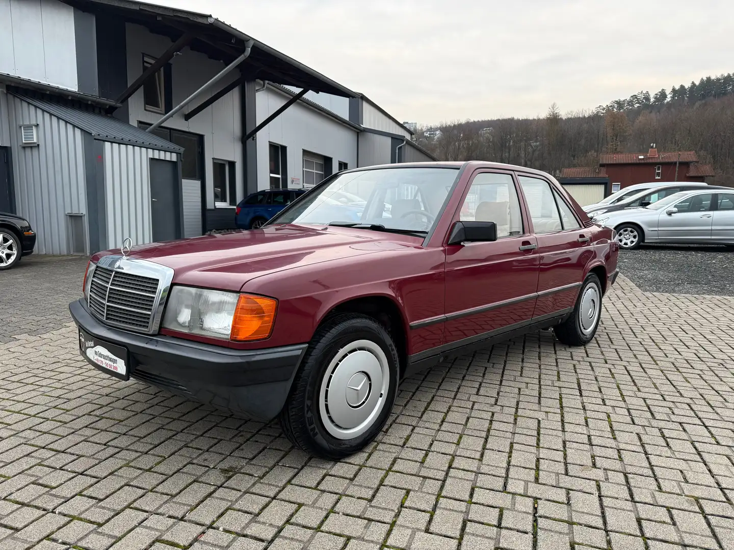 Mercedes-Benz 190 H-Zulassung 1.8 ERST: 89.000 KM AUTOMATIK Rojo - 2