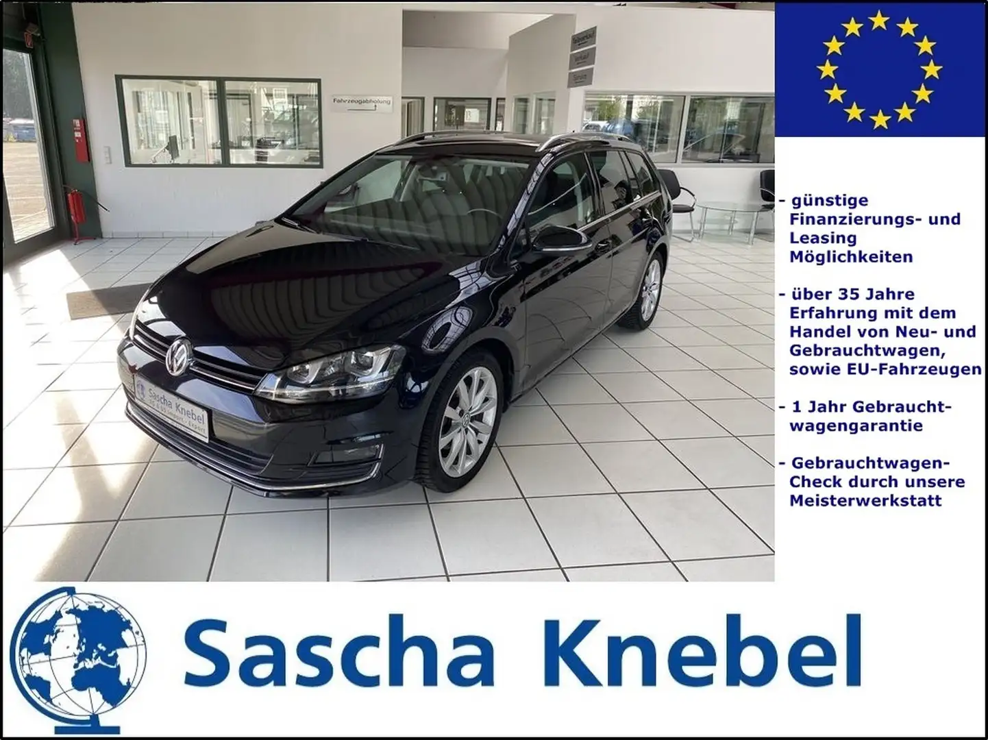 Volkswagen Golf Variant 1.4 TSI Highline Navi Allwetterbereifung Xenon Schwarz - 1