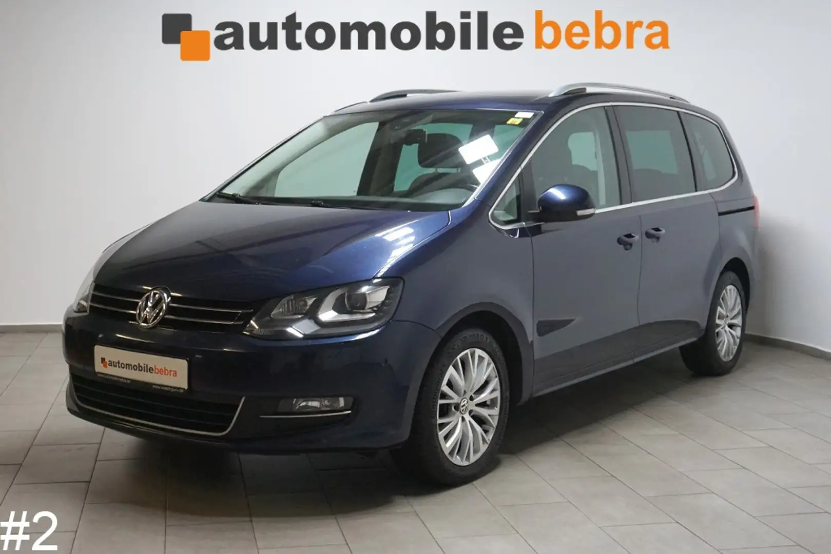 Volkswagen Sharan 2.0TDI Highline 7-Sitzer Pano Blau - 1