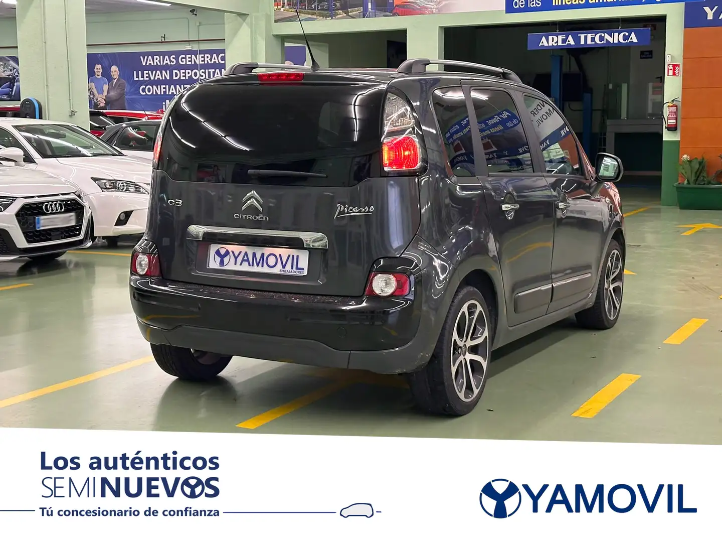 Citroen C3 Picasso 1.2 PureTech Feel Edition 110 Gris - 2