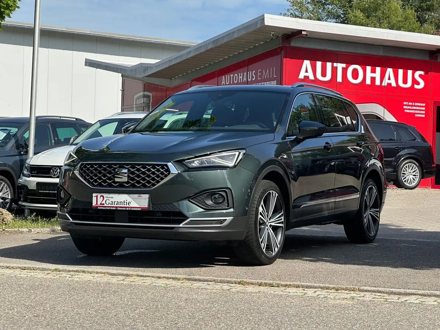 SEAT Tarraco Xcellence 4Drive/Kamera/Digitalcockpit/Pano/ACC Grün - 1