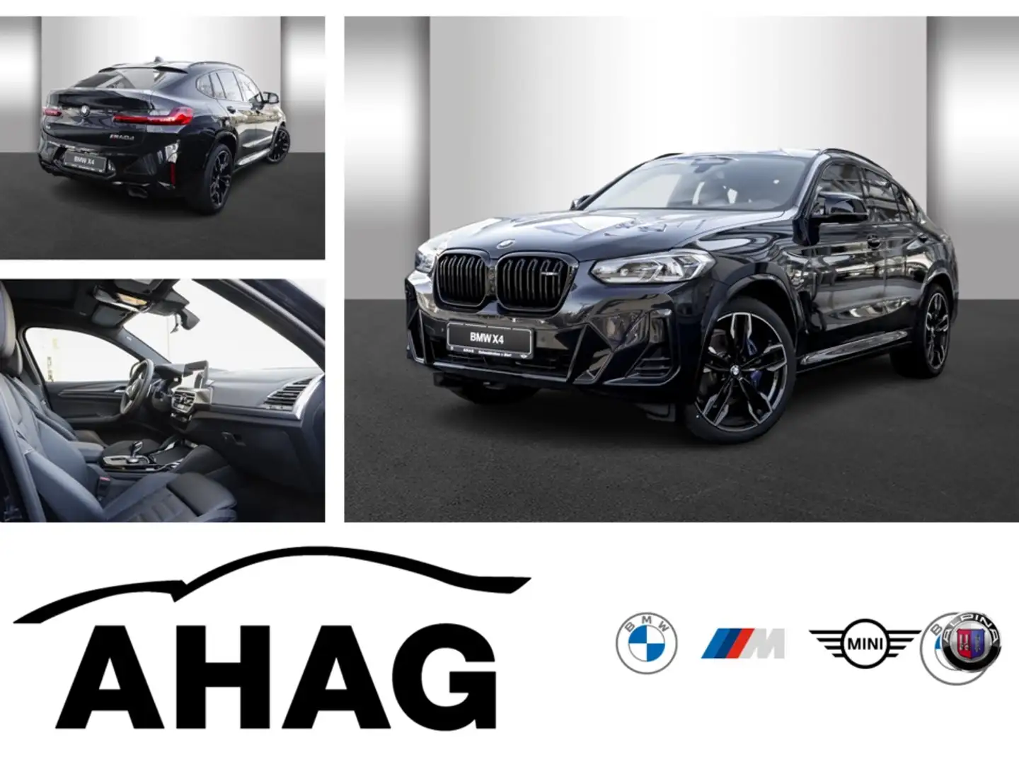 BMW X4 M40d AT Innovationsp. Sport Aut. Panorama AHK Fekete - 1
