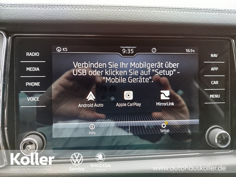 Skoda Kodiaq Kodiaq 2.0 TDI DSG AHK Trittbretter Leder Navi LED — photo 15