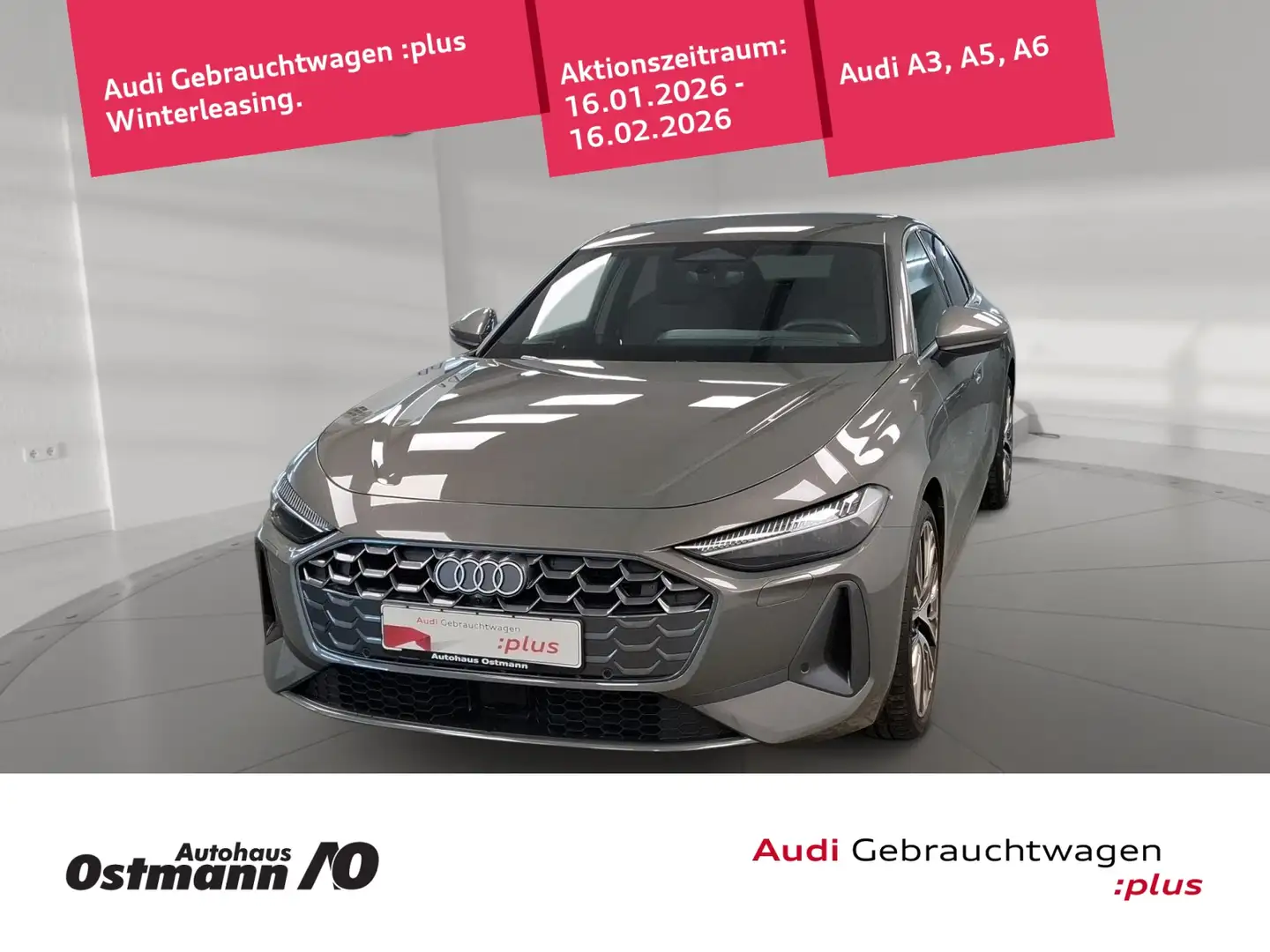 Audi A5 2.0 TDI Limo quattro S-Line AHK 20 B&O HUD Grau - 1