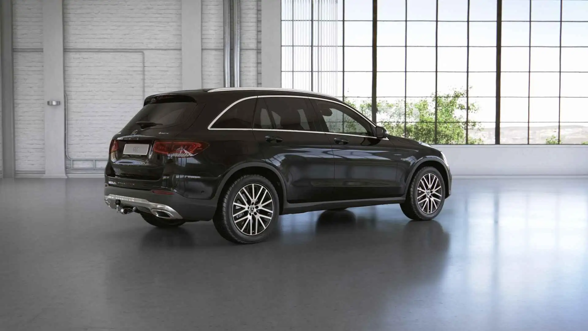 Mercedes-Benz GLC 300 300e 4MATIC Business Solution Luxury | Exclusief p Zwart - 2