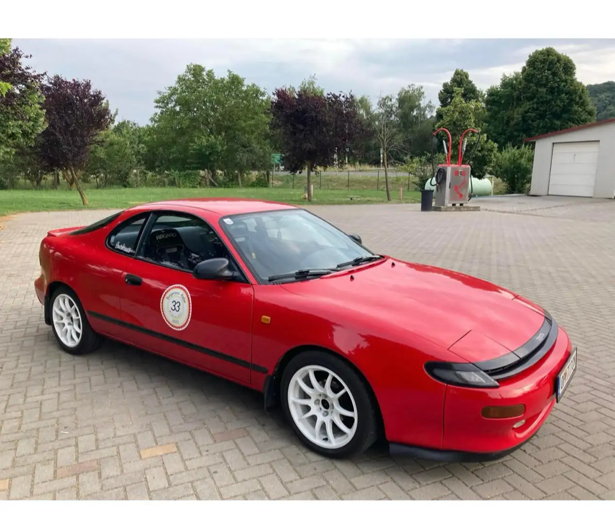 Toyota Celica 1,6 ST-i 16V Motorschaden Červená - 2