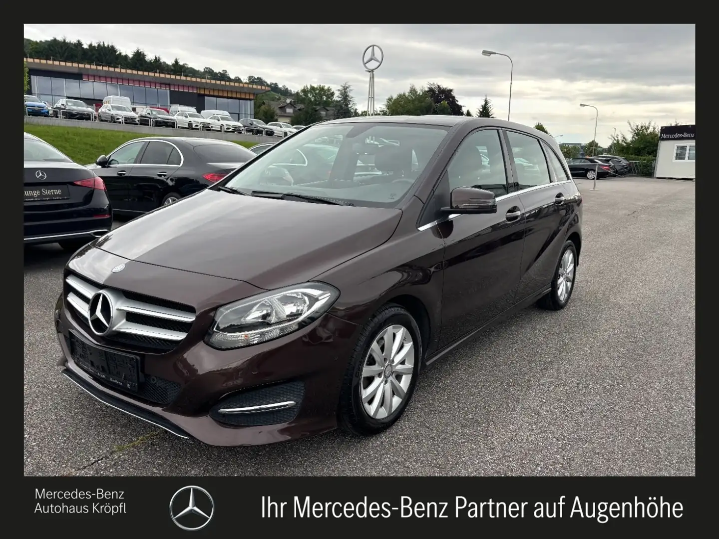 Mercedes-Benz B 160 CDI Style PTS Shz Klima Marrón - 1