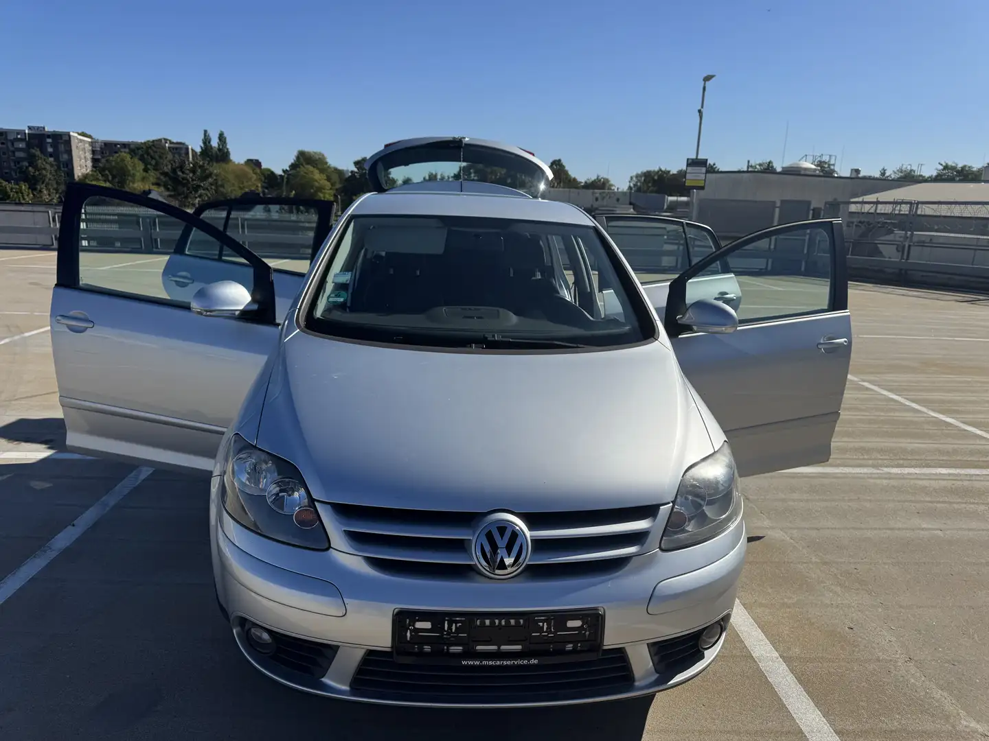 Volkswagen Golf Plus HU/AU 09.2027, Inkl 12 Monate Garantie, Klima Grau - 1