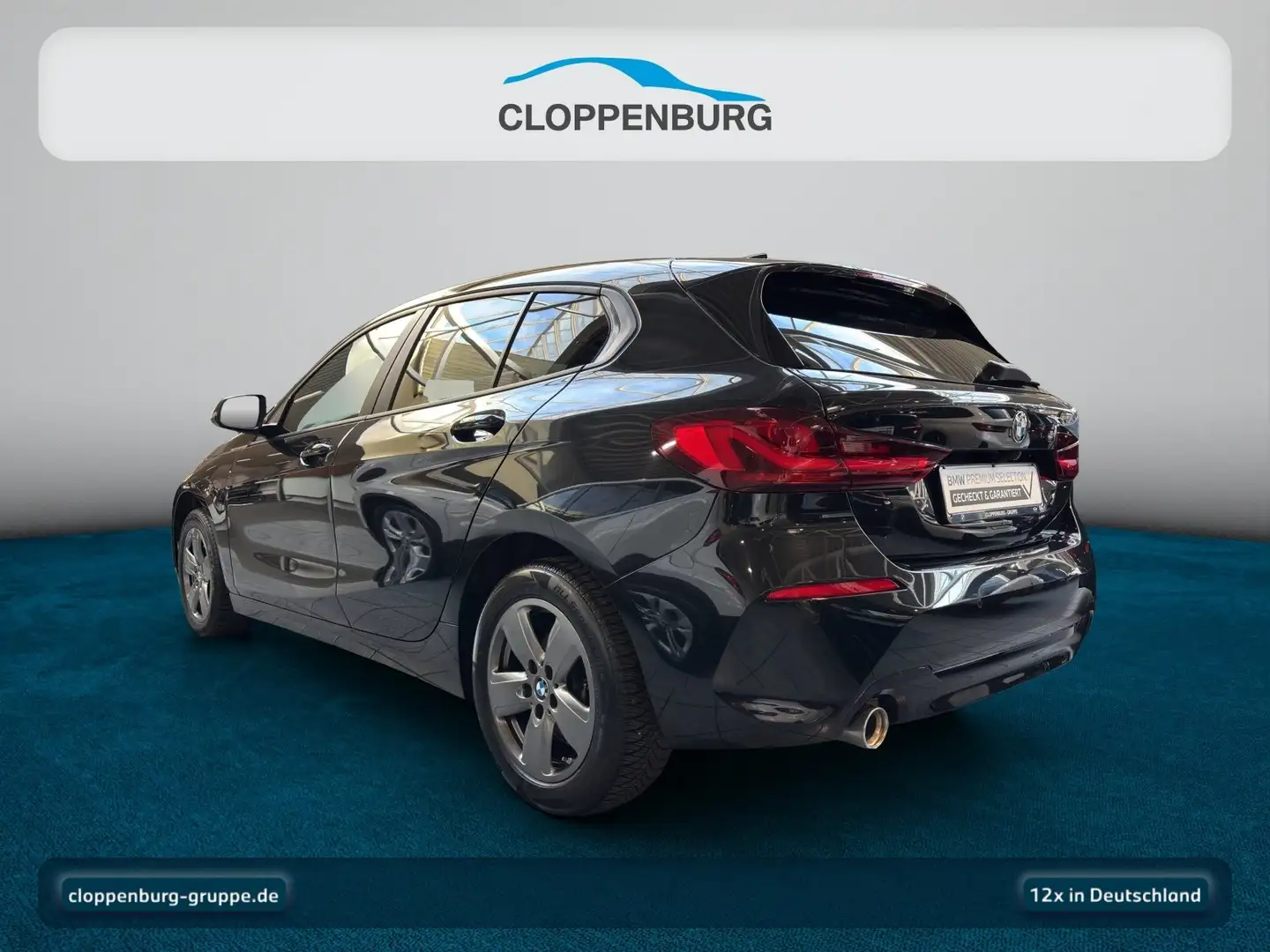 BMW 118 i Navi+ACC+SHZ+HiFi+Fernl.Ass+Klimaaut.+LED Schwarz - 2