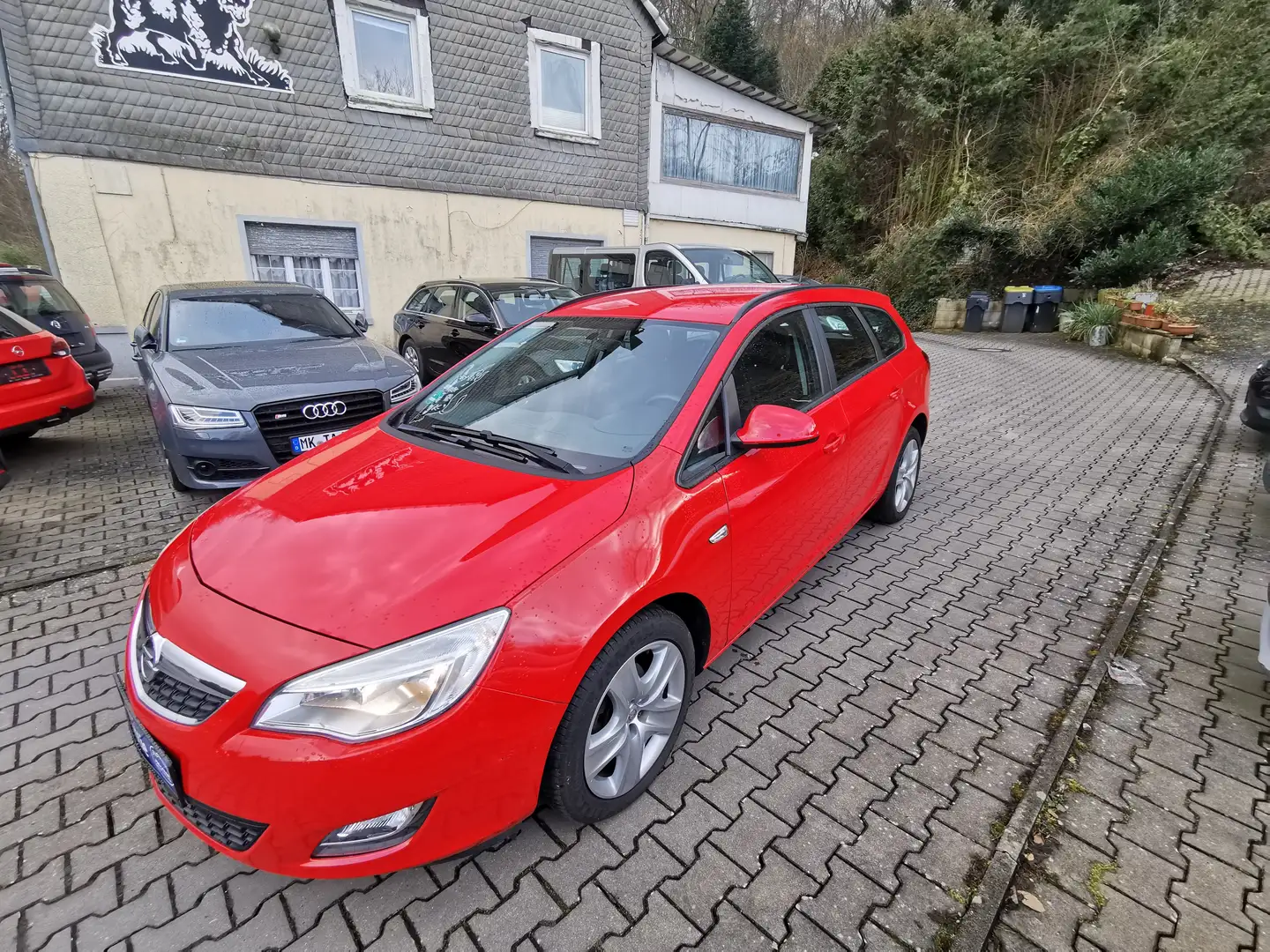 Opel Astra Edition/1.Hand mit wenig KM/Scheckhgepfl. bei Opel Rot - 1