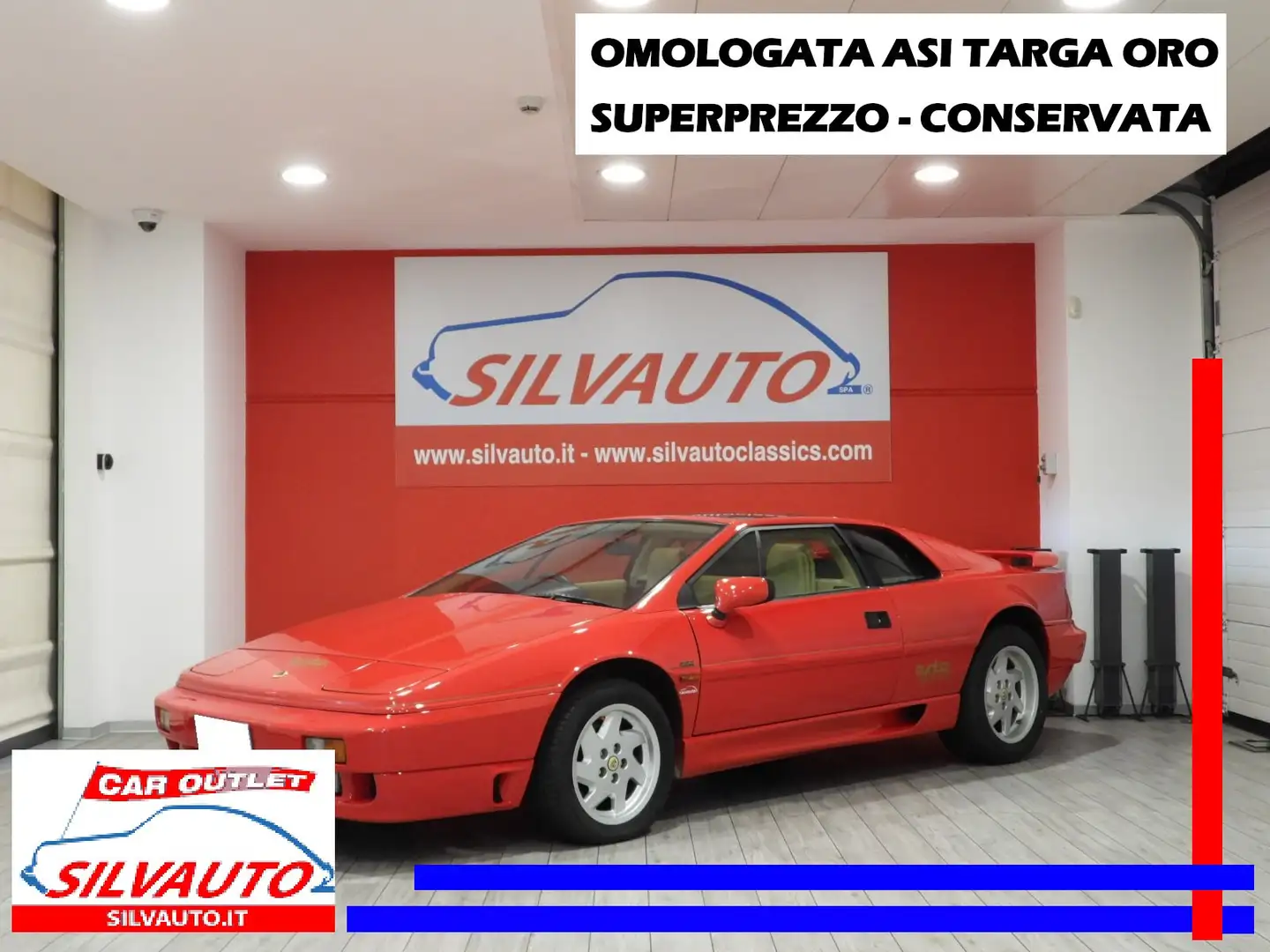 Lotus Esprit 2.2i TURBO SE - OMOLOGATA ASI TARGA ORO  (1990) Rosso - 1