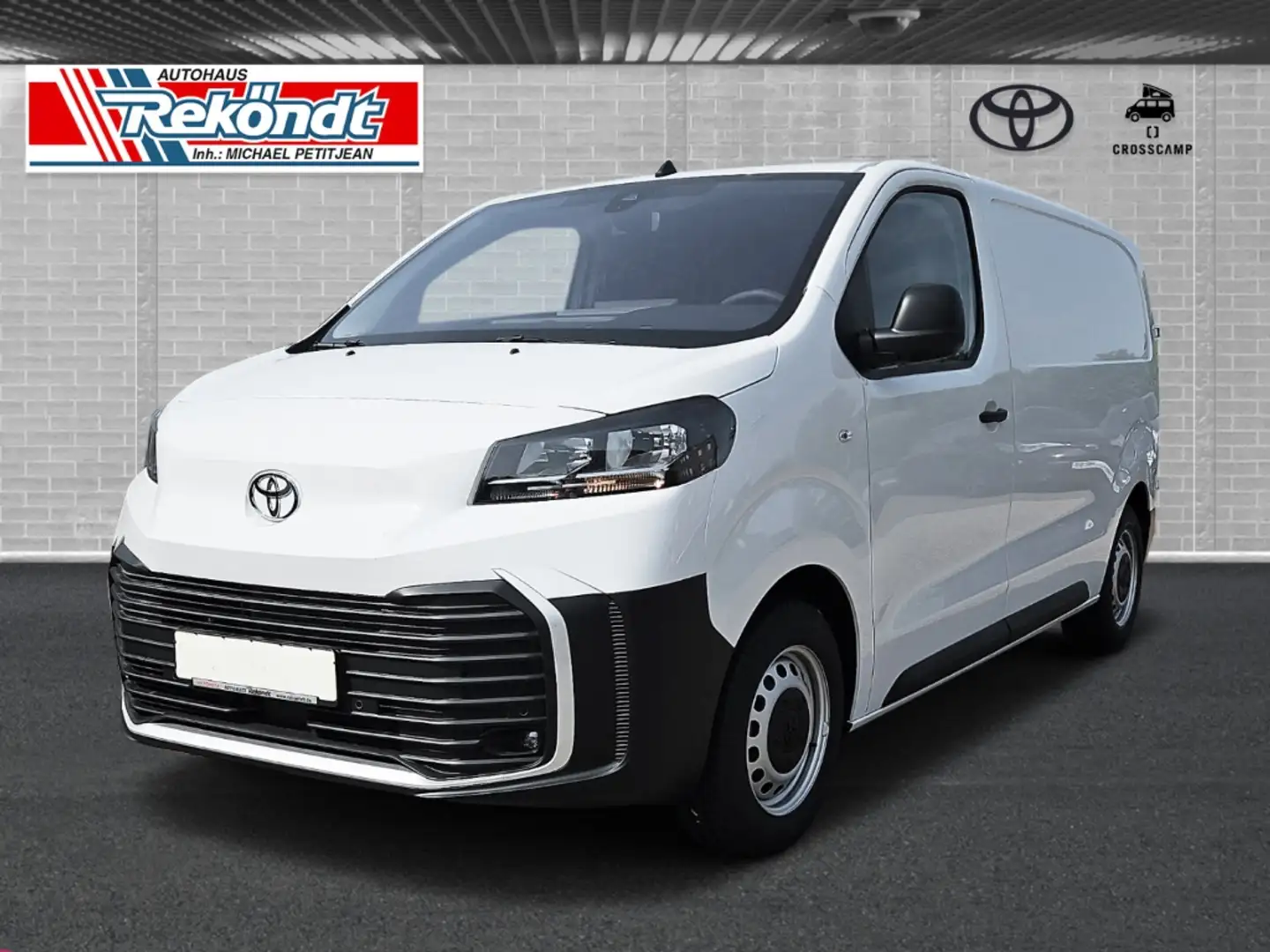 Toyota Proace L1 Kasten Meister 1.5 D Laderaumboden, Rück Blanc - 1