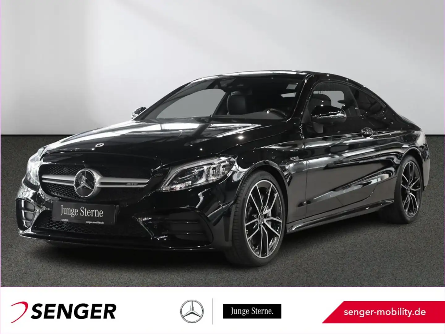 Mercedes-Benz C 43 AMG 4M Coupé Perf.-Abgasanlage Distronic Negru - 1