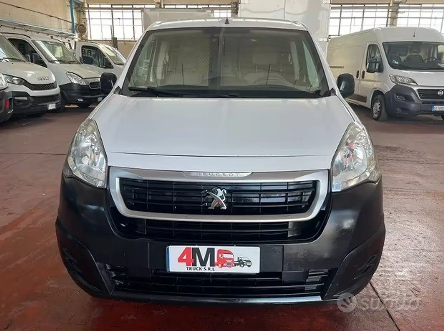 Peugeot partner 3 posti Blanc - 2
