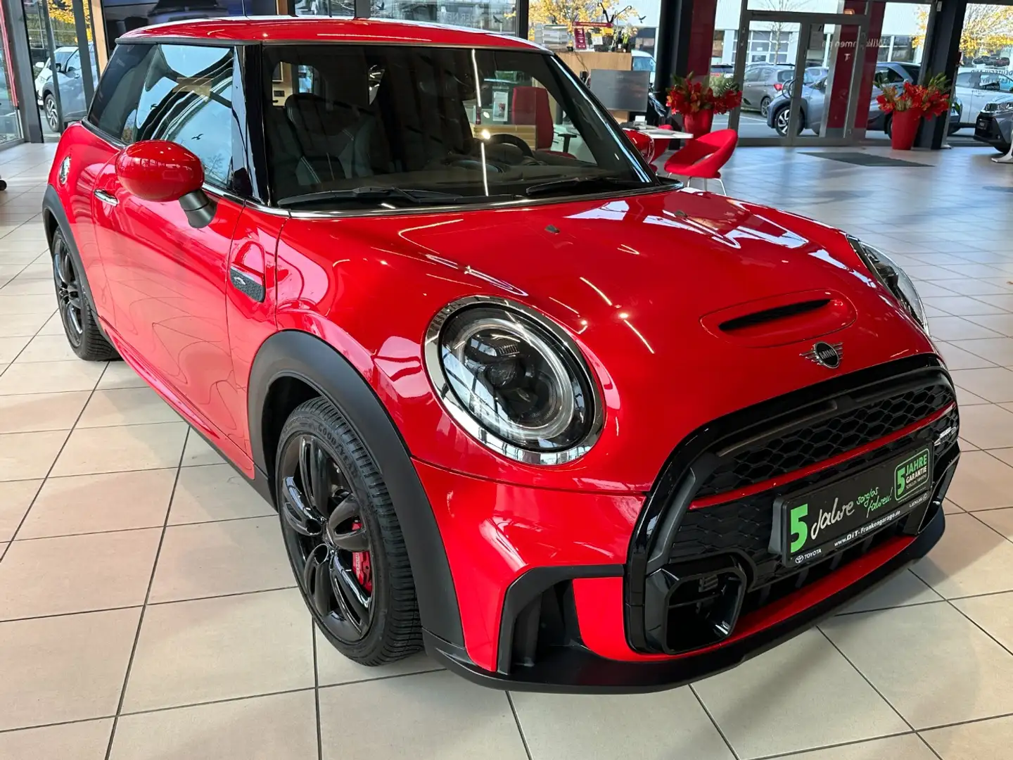 MINI John Cooper Works 2.0 Trim Handschalter, LED, SHZ Rot - 2
