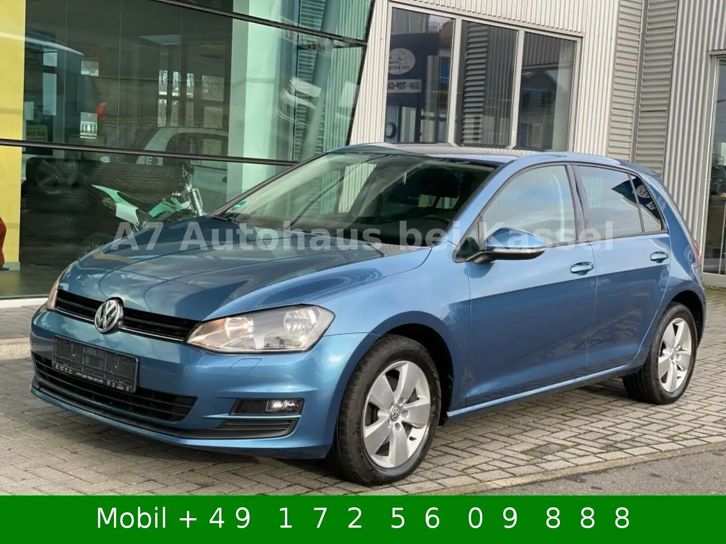 Volkswagen Golf VII Comfortline BMT SHZ Tempom LM Klimaa Azul - 2