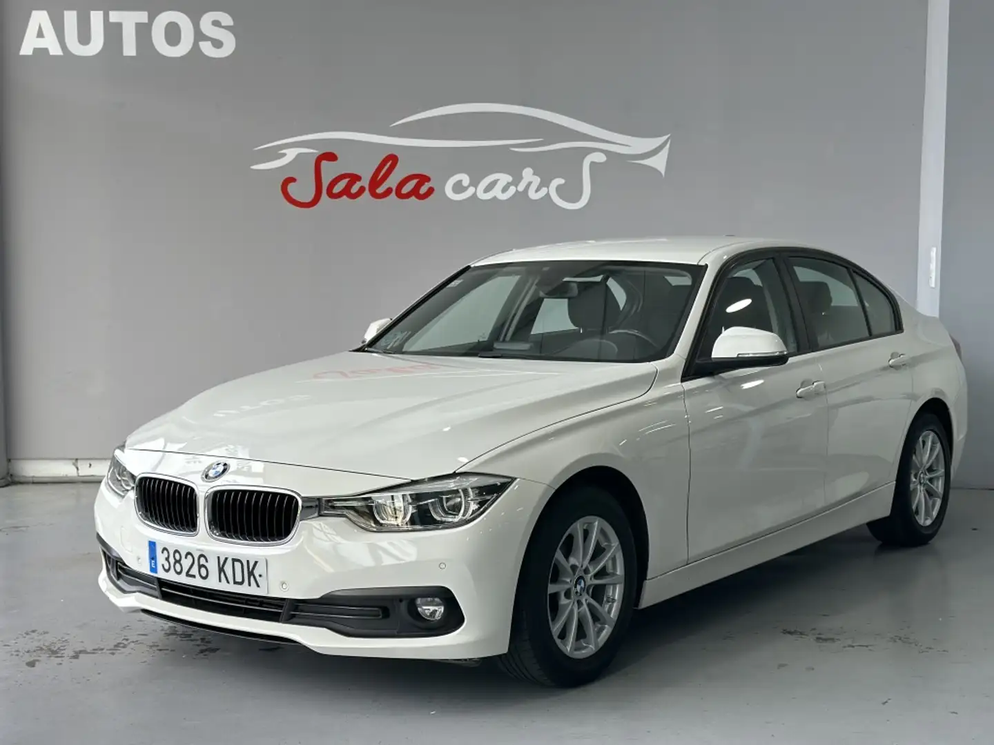 BMW 318 318dA Business Blanc - 1