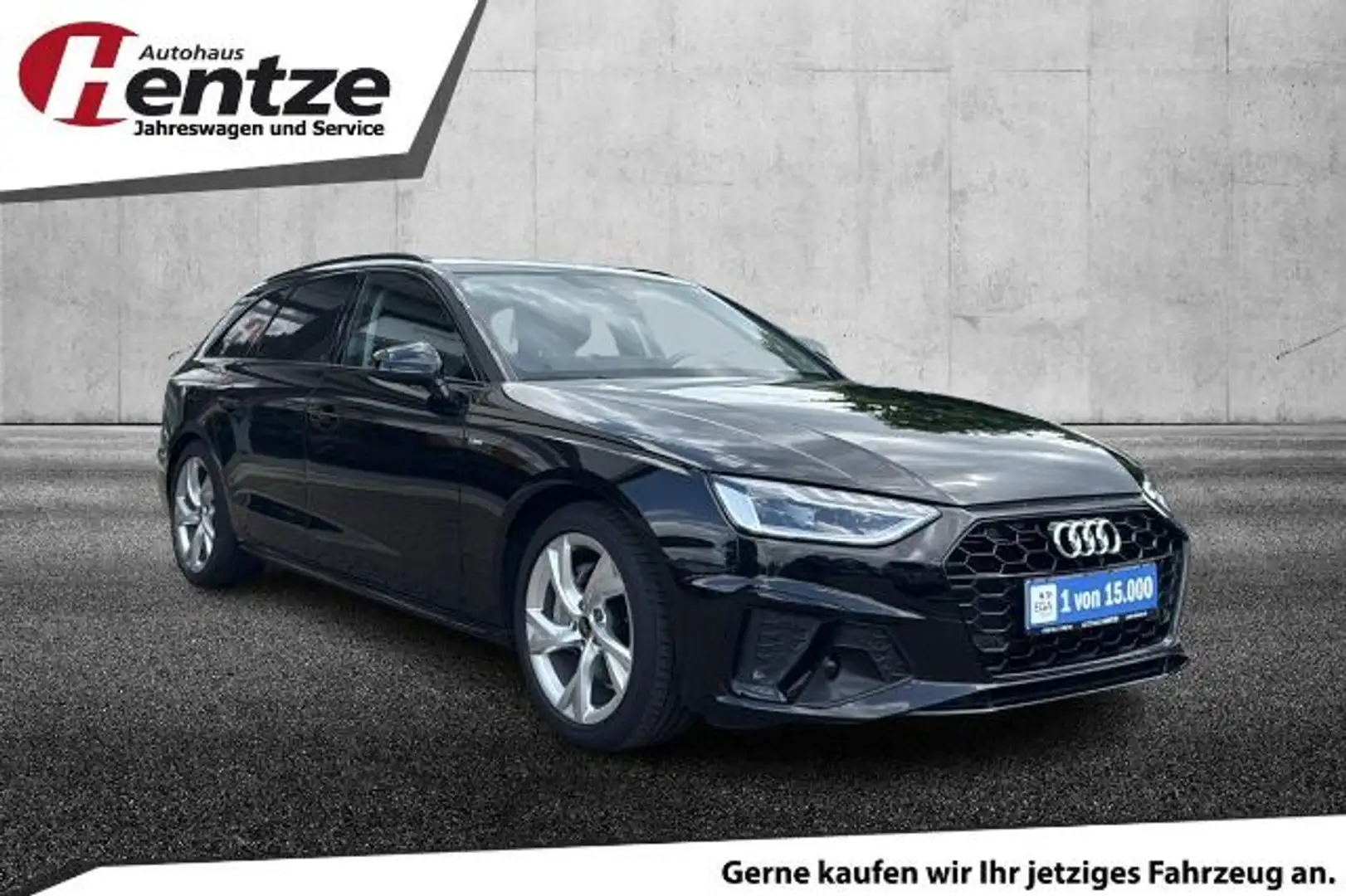 Audi A4 40 2.0 TDI Avant S line Noir - 1