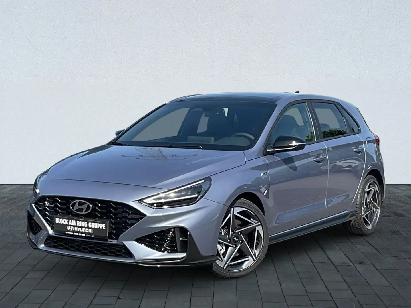 Hyundai i30 FL MY25 1.5 T-GDI 48V 7-DCT N-LINE PANO Navi Blauw - 1