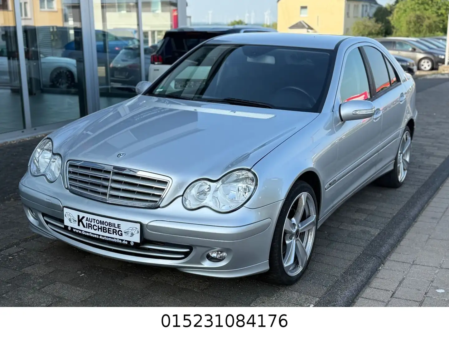 Mercedes-Benz C 180 Kompressor Lim. Sport Edition Automatik+ Ezüst - 1
