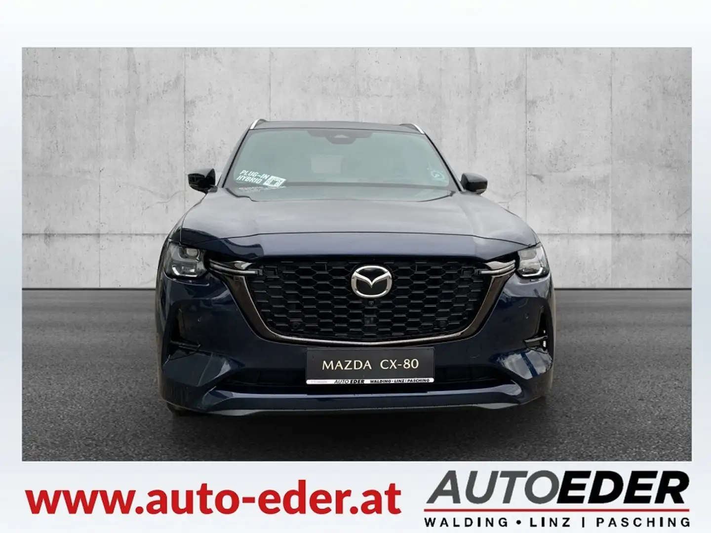 Mazda CX-80 2.5L e-SKYACTIV PHEV AWD Homura Aut. Blau - 2