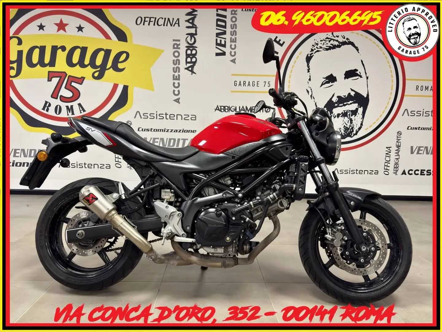 Suzuki SV 650 Rojo - 1