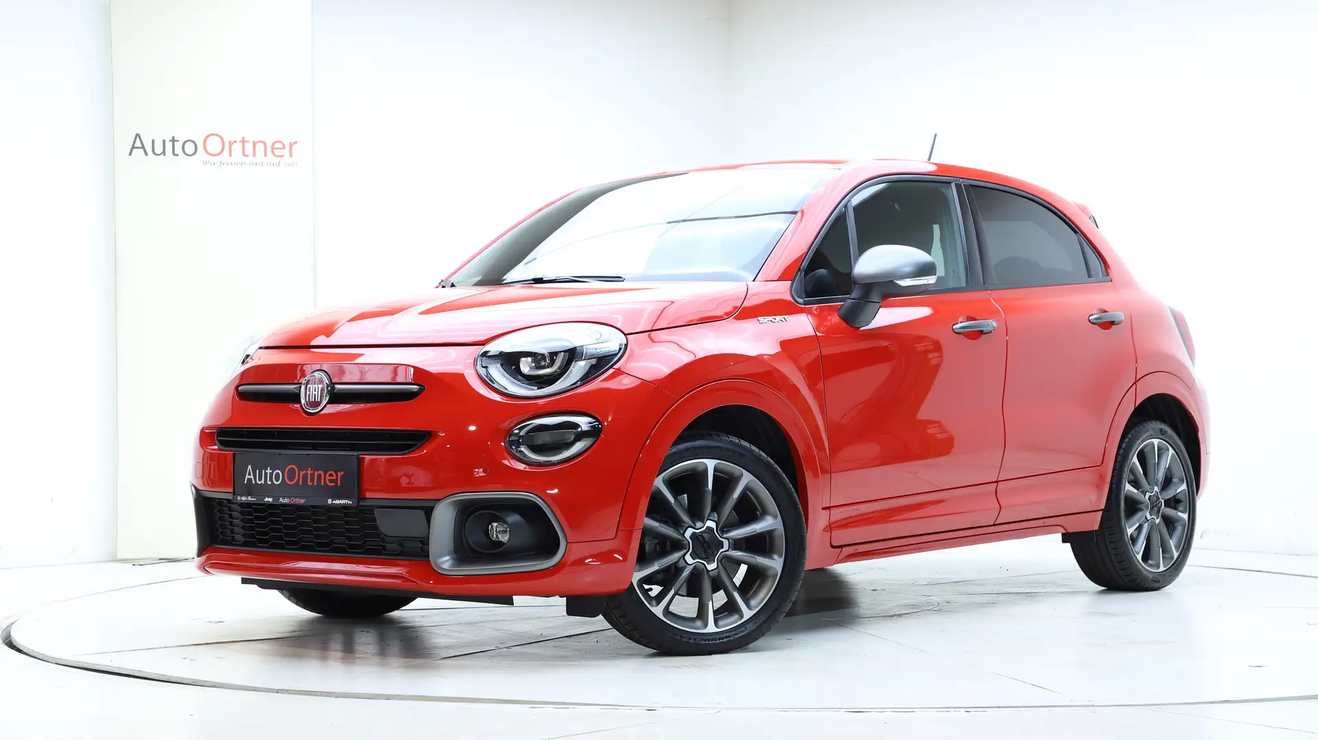 Fiat 500X Hybrid Sport 130PS Aut. Rouge - 1