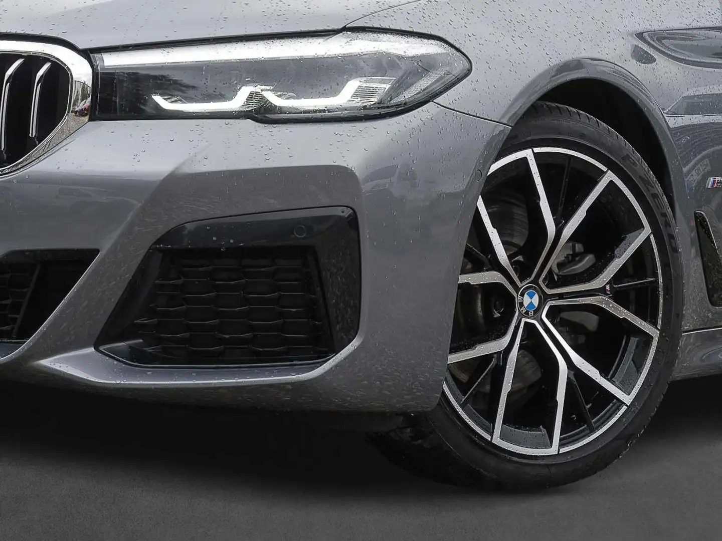 BMW 520 d Touring mhev 48V Msport auto ACC PELLE FULL LED Grigio - 2