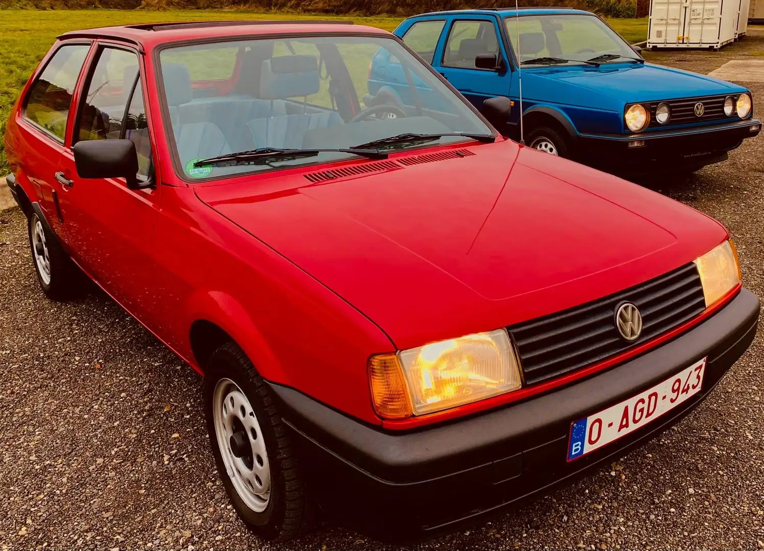 Volkswagen Polo 1.9 D Червоний - 1