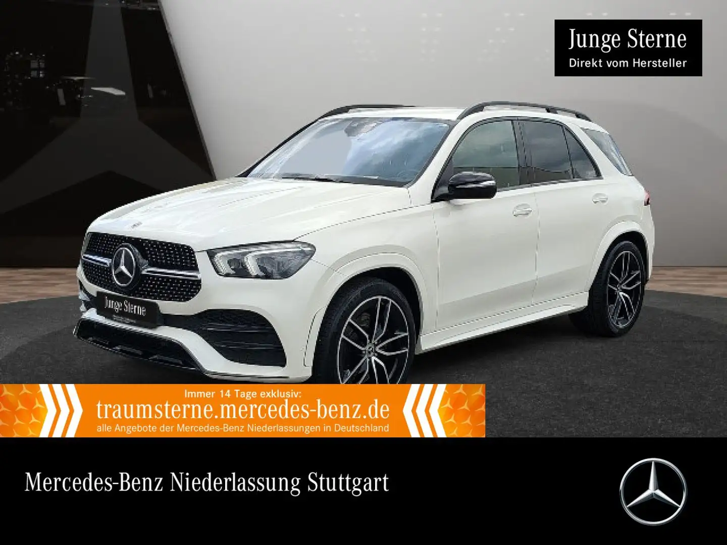 Mercedes-Benz GLE 450 4M AMG+NIGHT+MULTIBEAM+STHZG+KAMERA+22"+9G Blanc - 1