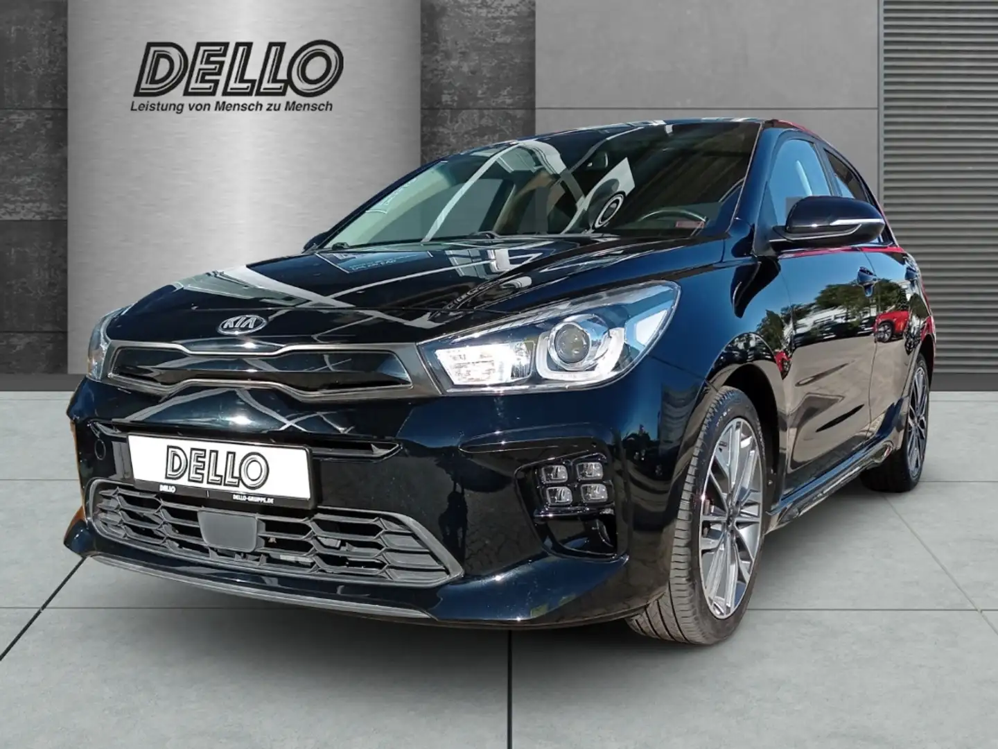 Kia Rio 1.0 T-GDI GT-Line LED Navi SHZ Rfk. Totenwin. Zwart - 1