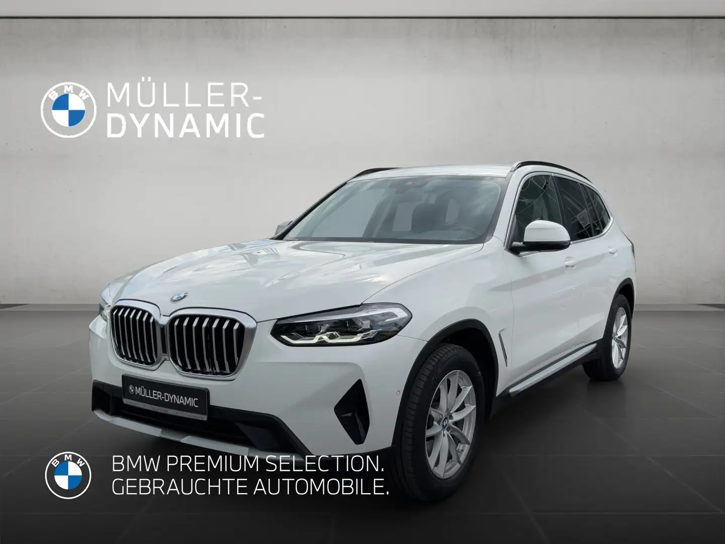 BMW X3 xDrive20d LED AHK RÜCKFAHR VIRT COCK PROF SHZ Weiß - 1
